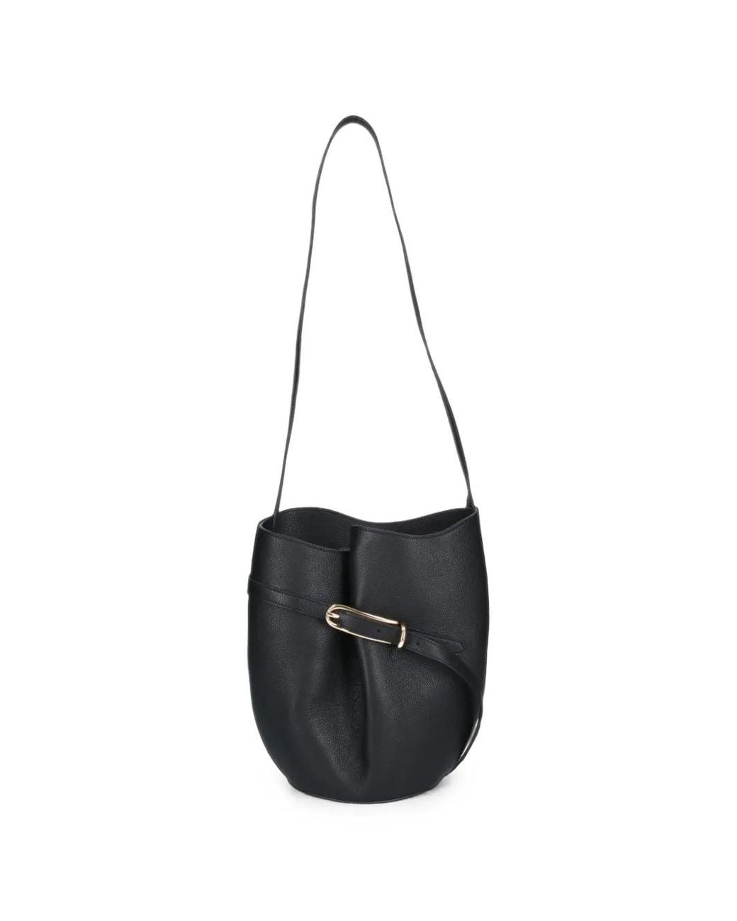 Liffner White Sac Seau Grainé À Boucle À Détail De Boucle