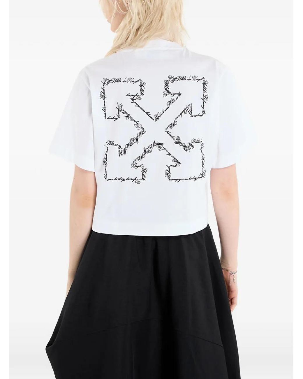Off-White c/o Virgil Abloh White Arrow-Graphic T-Shirt