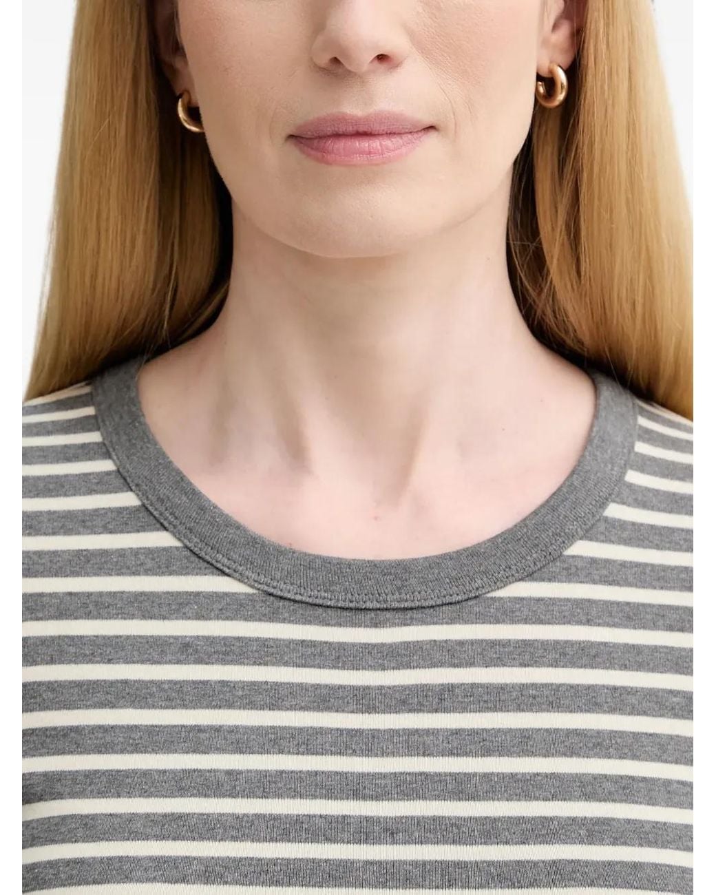 Marc O' Polo Blue Striped Long-Sleeve T-Shirt
