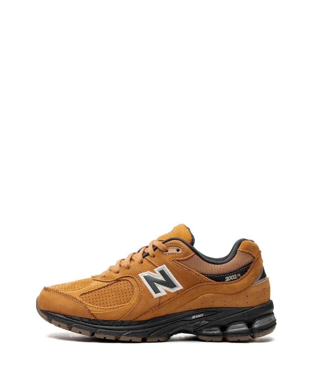 New Balance Brown 2002 Sneakers Mit Logo-Patch