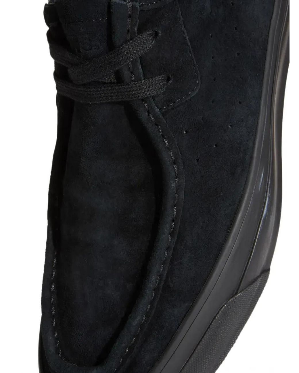 Vans Black Moc Low Suede Sneakers