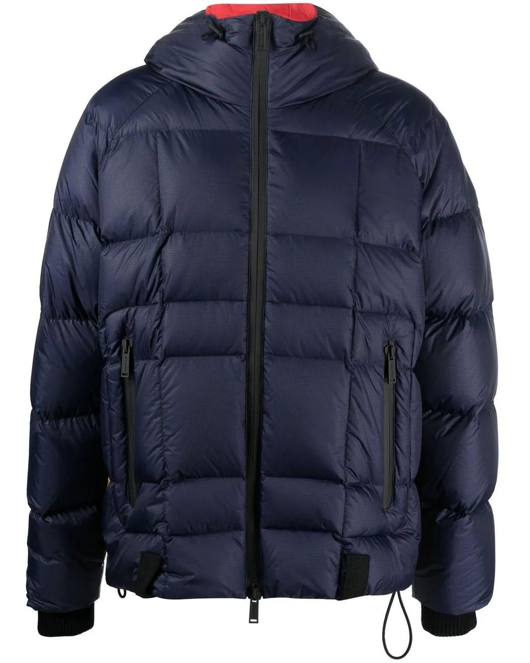 DSquared² Blue Nylon Puffer Down Jacket for men