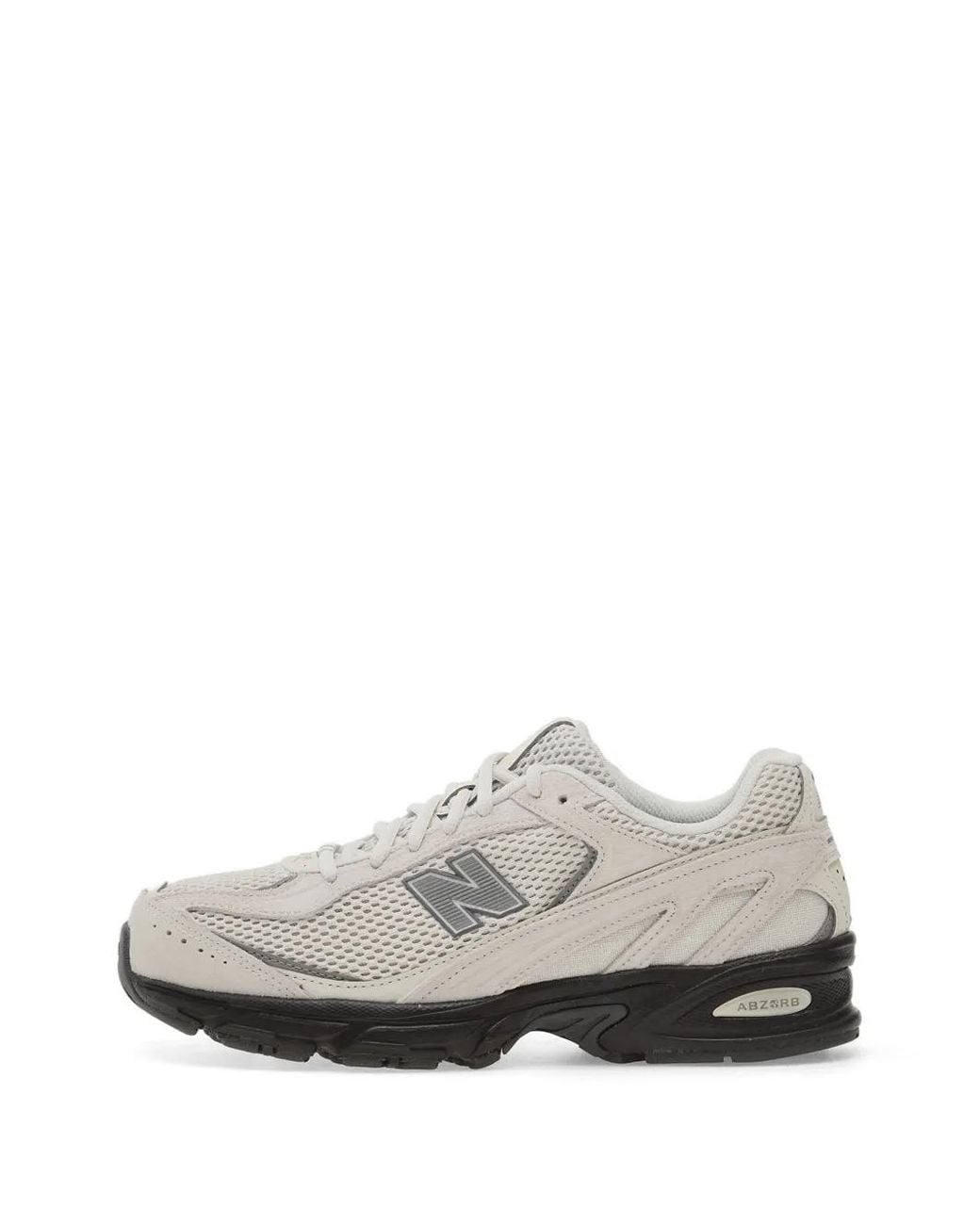 New Balance White 509 Mesh-Panels Sneakers