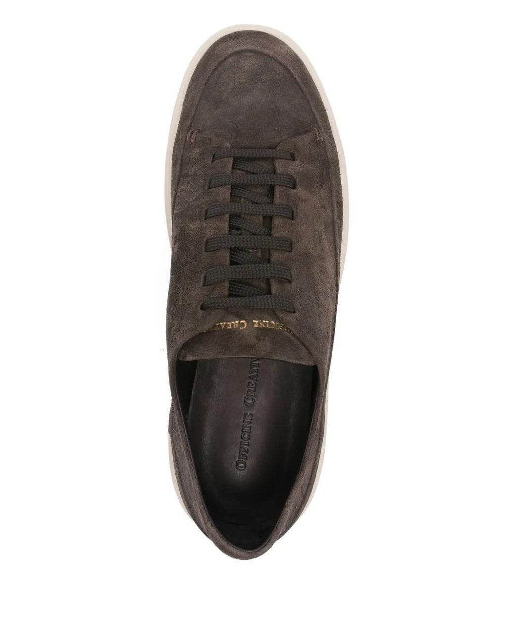 Officine Creative Brown Release 001 Lace-Up Sneakers for men