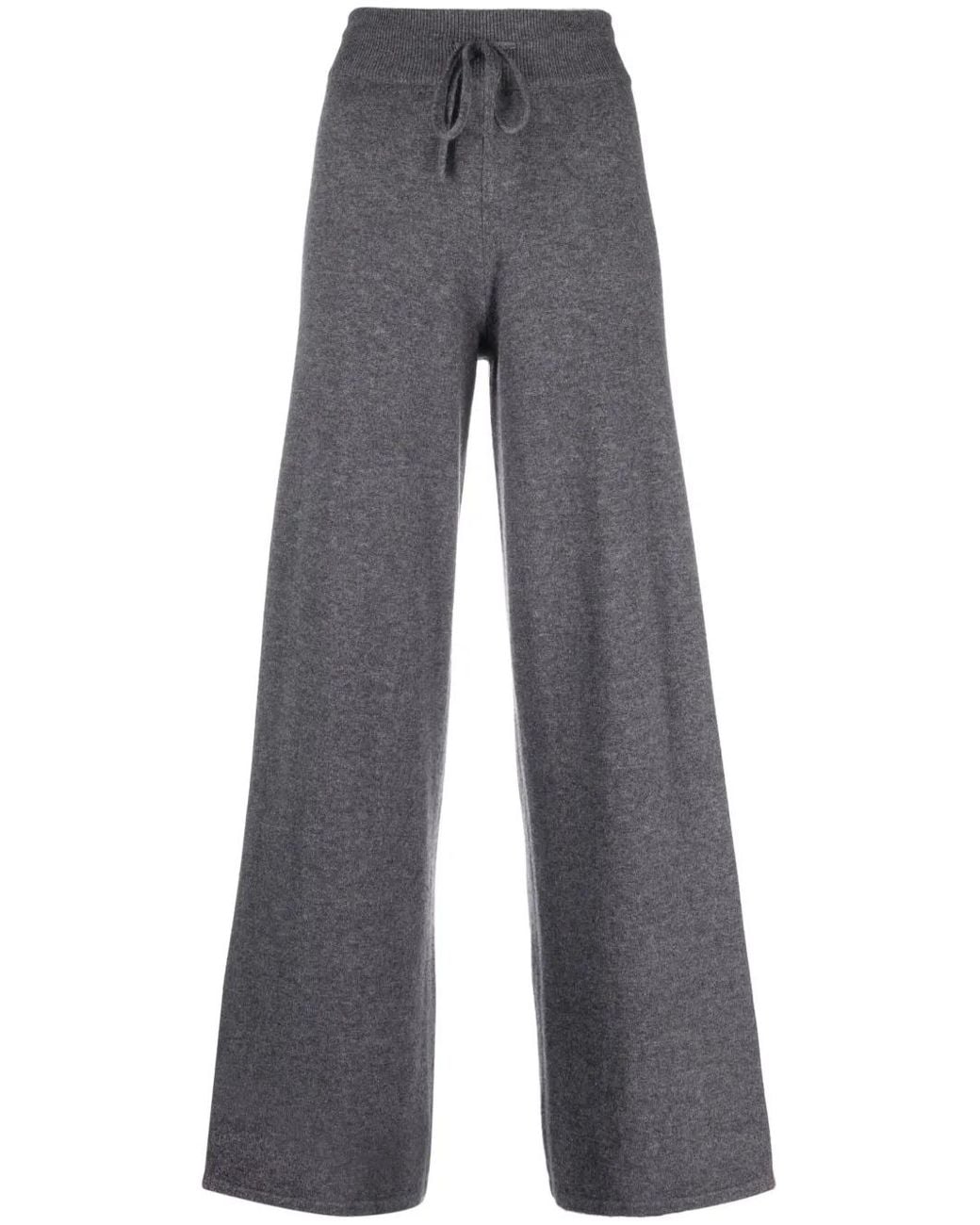 Lisa Yang Gray Sofi Drawstring Track Pants