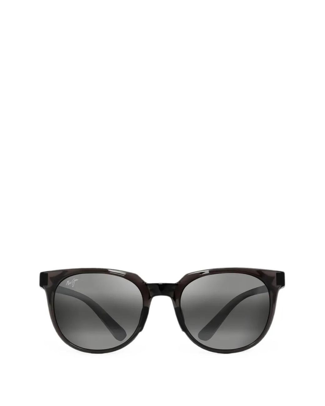 Maui Jim Gray Wailua Round-Frame Sunglasses for men
