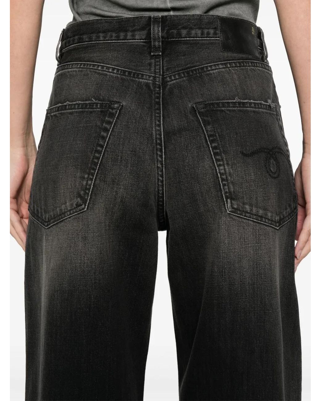 R13 Gray D'Arcy Jeans