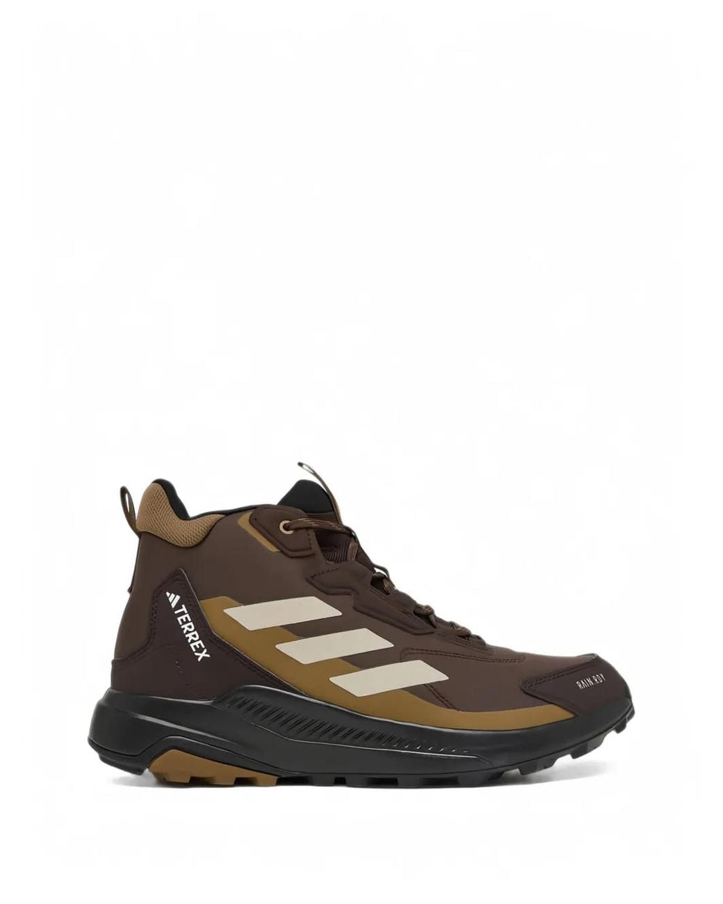 Adidas Brown Terrex Anylander Mid Rain.Rdy Sneakers for men