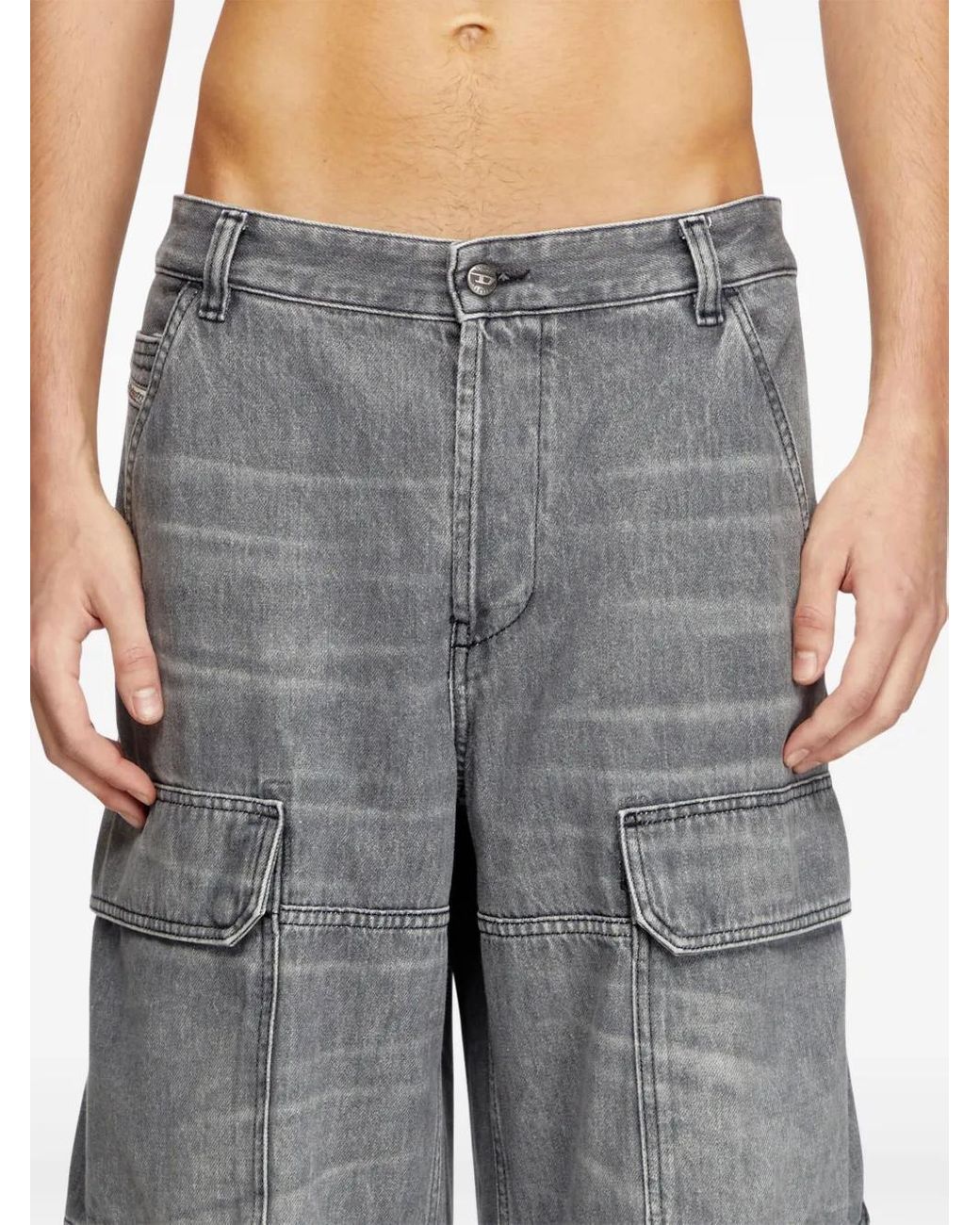 DIESEL D-Touch Jeans in het Gray voor heren
