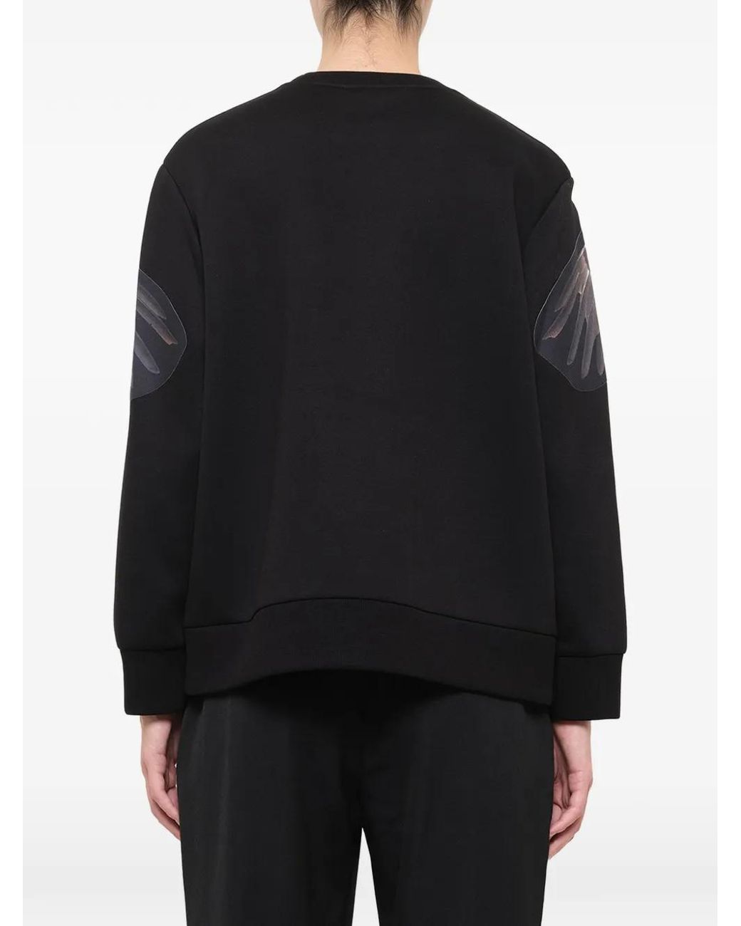 Neil Barrett Black Sweat À Imprimé Graphique