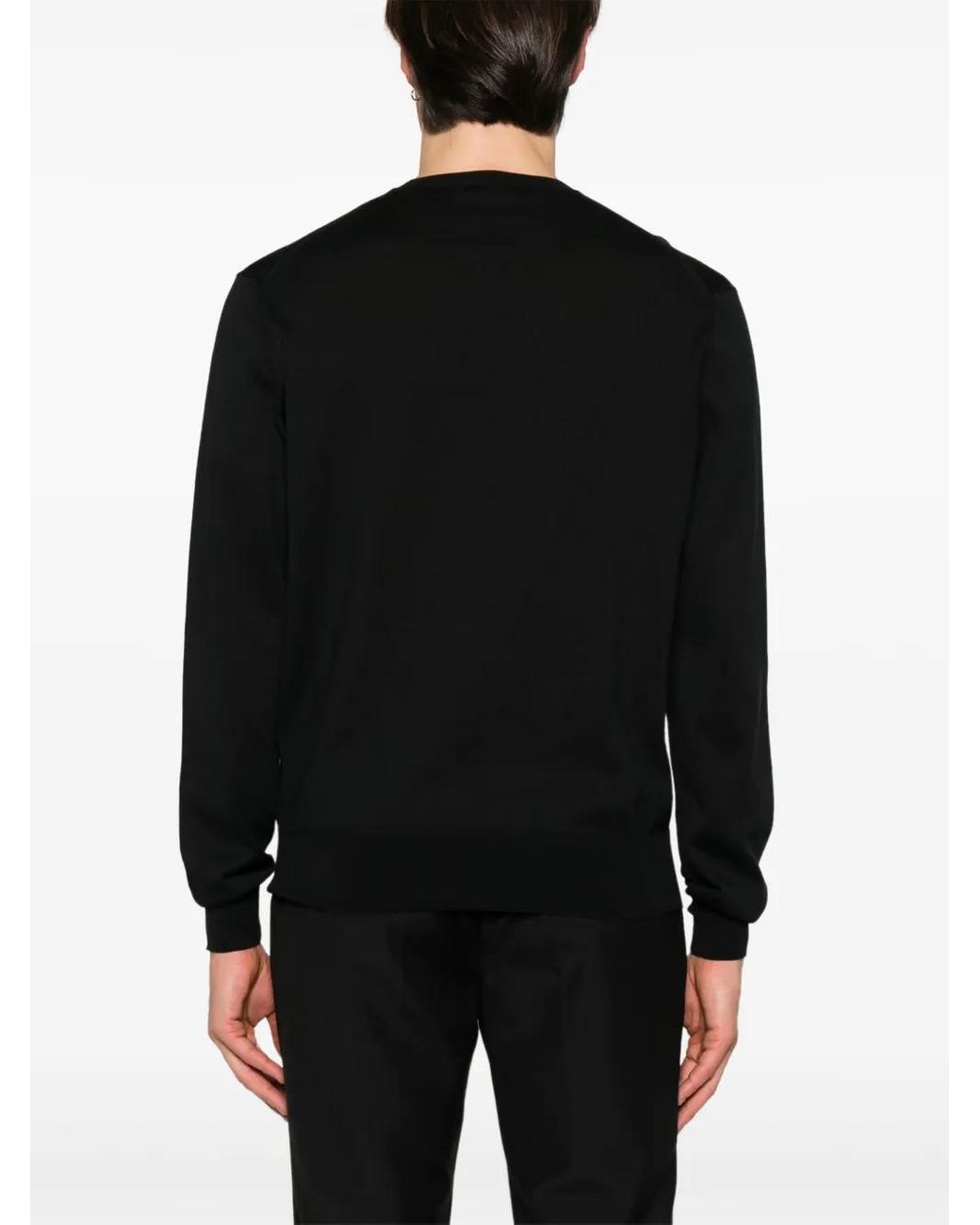 Tom Ford Black Cotton Sweater for men