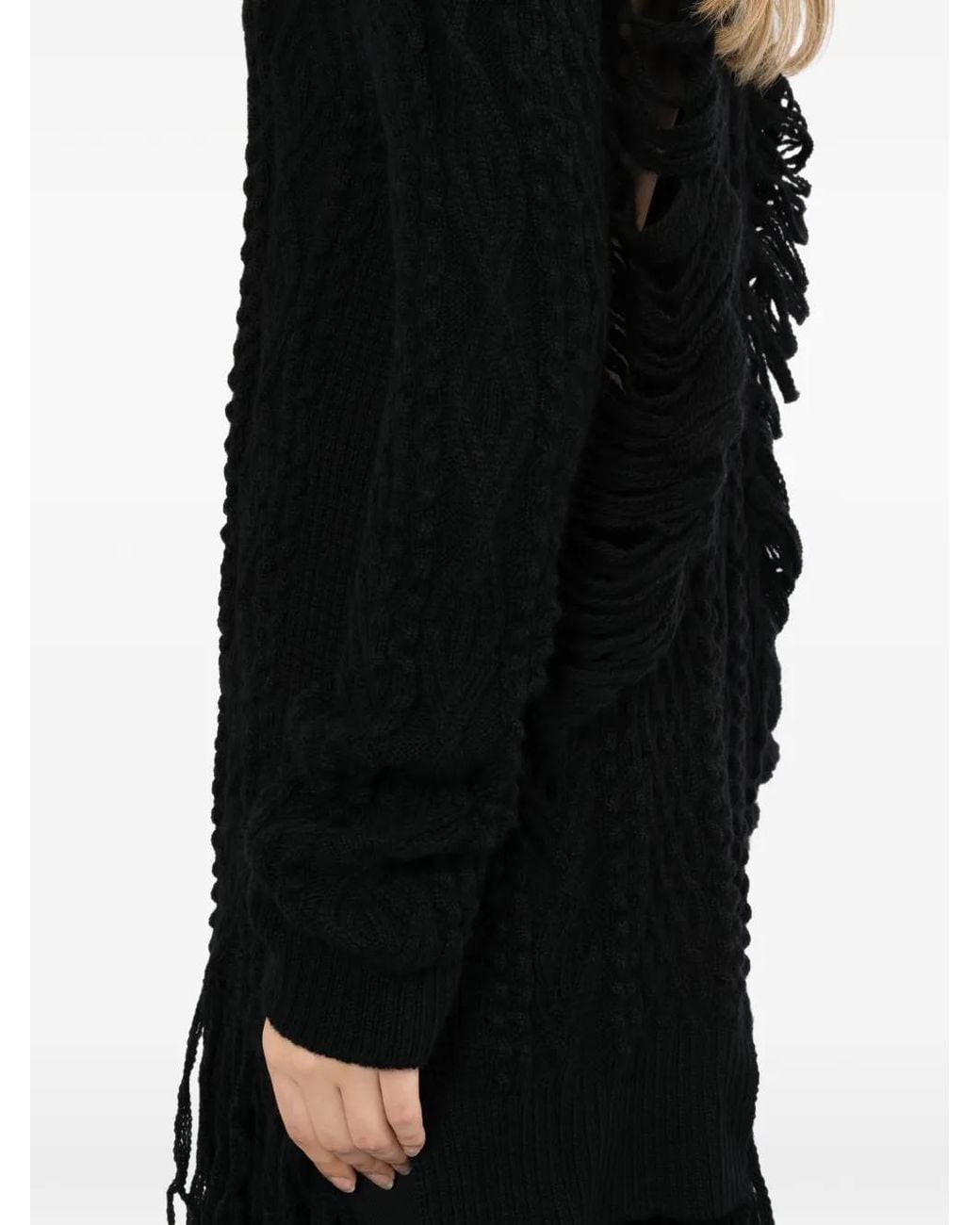 Yohji Yamamoto Black Carma Sweater