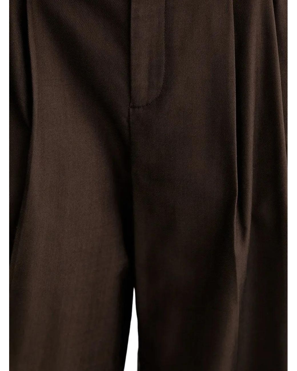 A.L.C. Black Pleated Side-Pockets Shorts