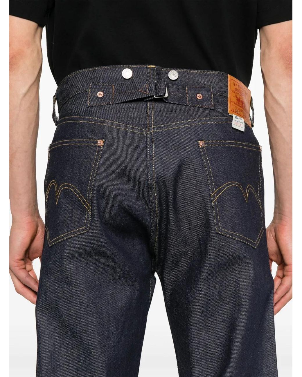 Levi's Blue Denim Cotton Jeans for men