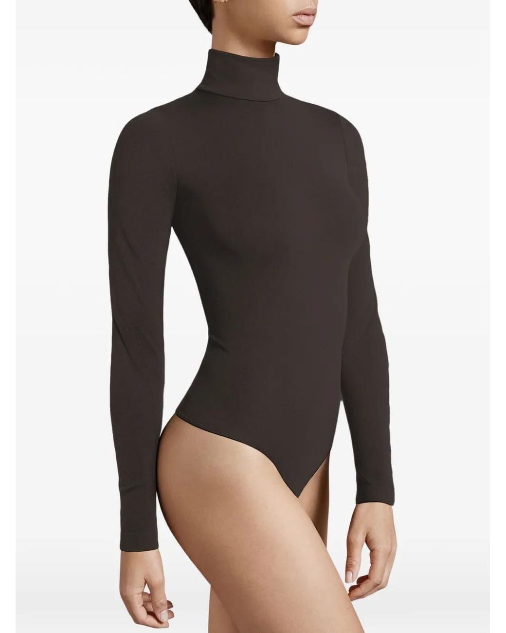 Wolford Black Body À Col Roulé