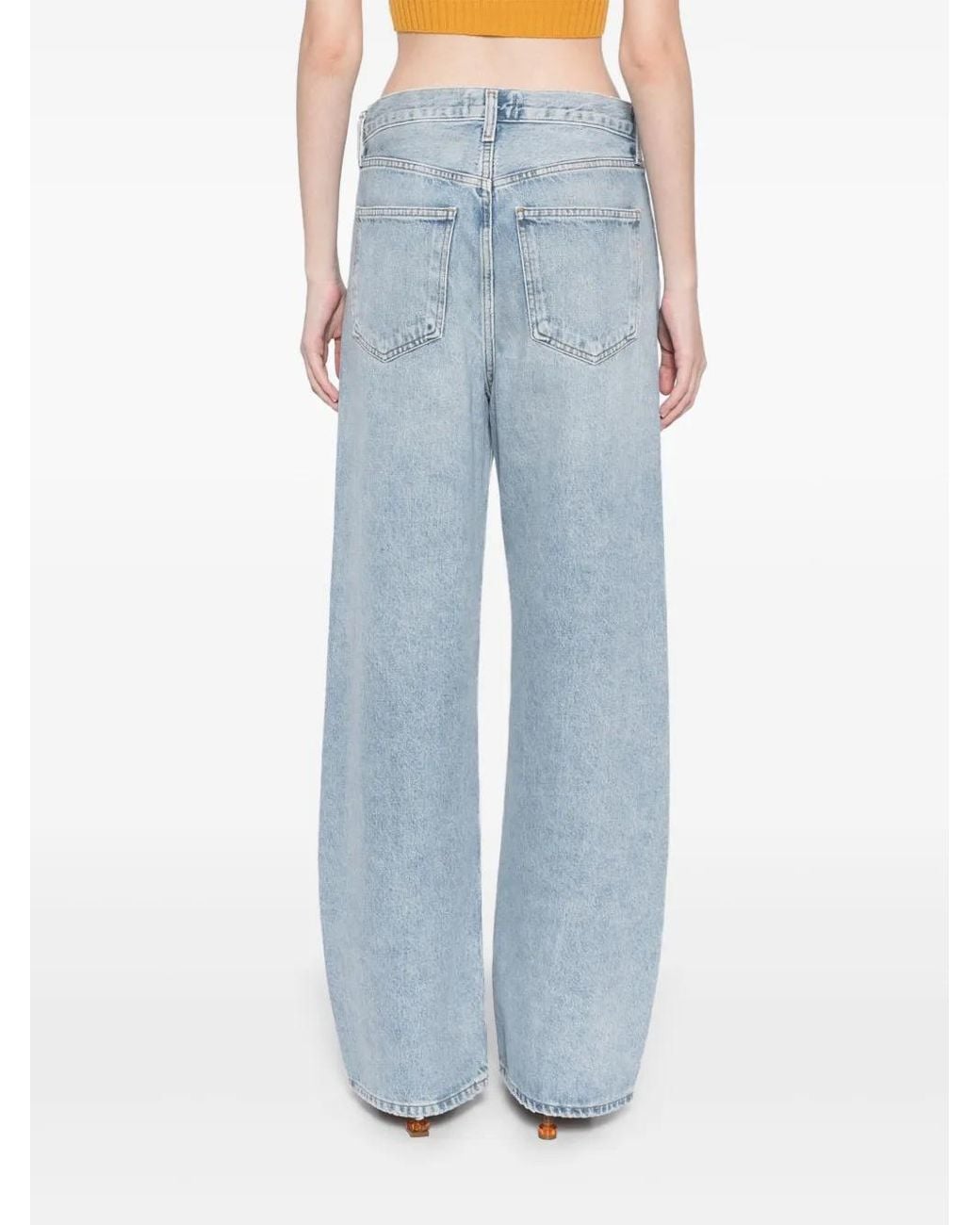 Agolde Blue Low Curve Jeans