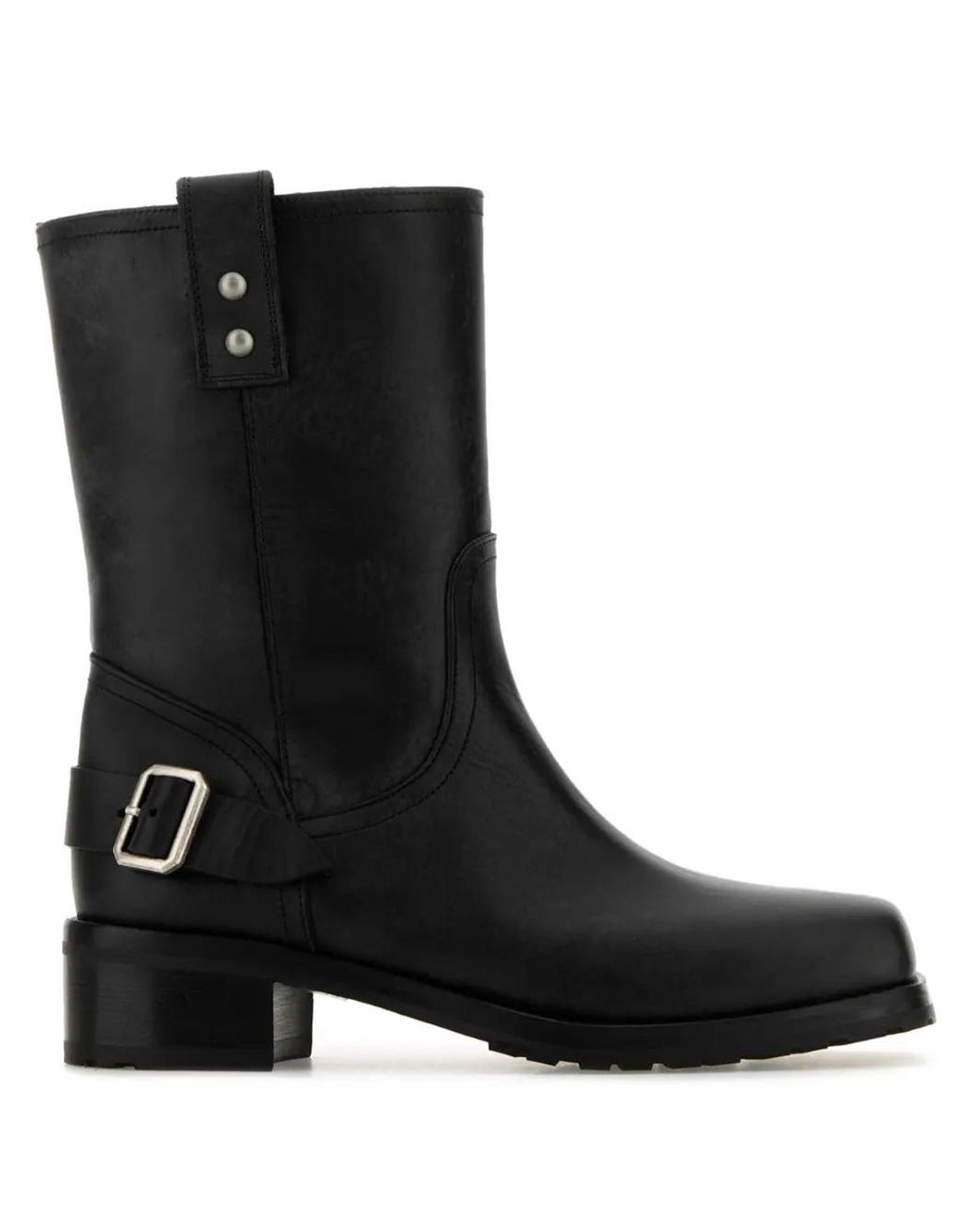 Sonora Boots Black Leather Pull-On Ankle Boots