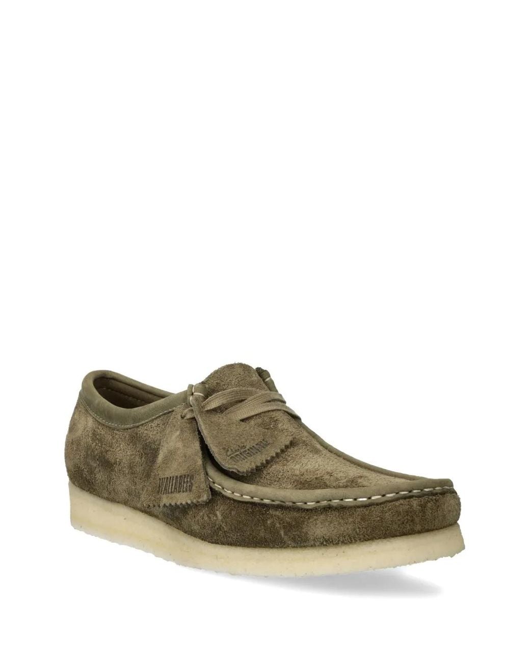 Clarks Green Wallabee Loafers for men