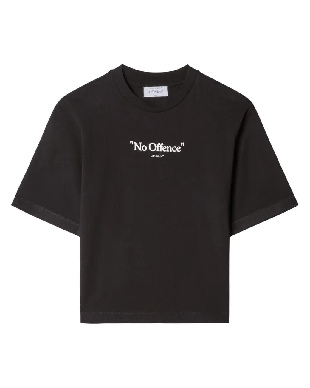 Off-White c/o Virgil Abloh Black Slogan-print Cotton T-shirt