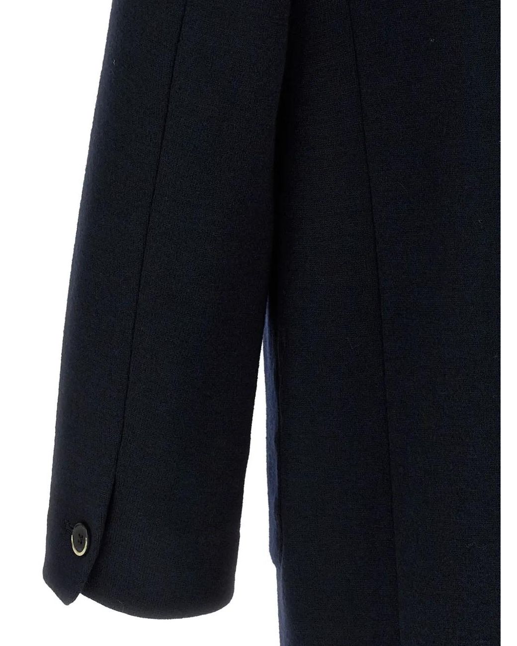 Abrigo Con Solapa De Muesca Barena de hombre de color Blue