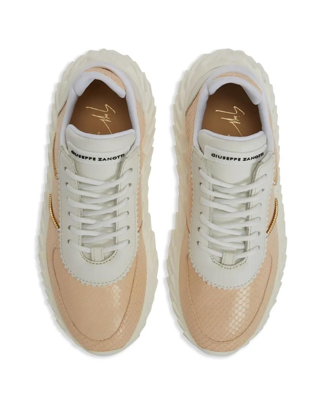 Giuseppe Zanotti Urchin Sneakers in het Natural