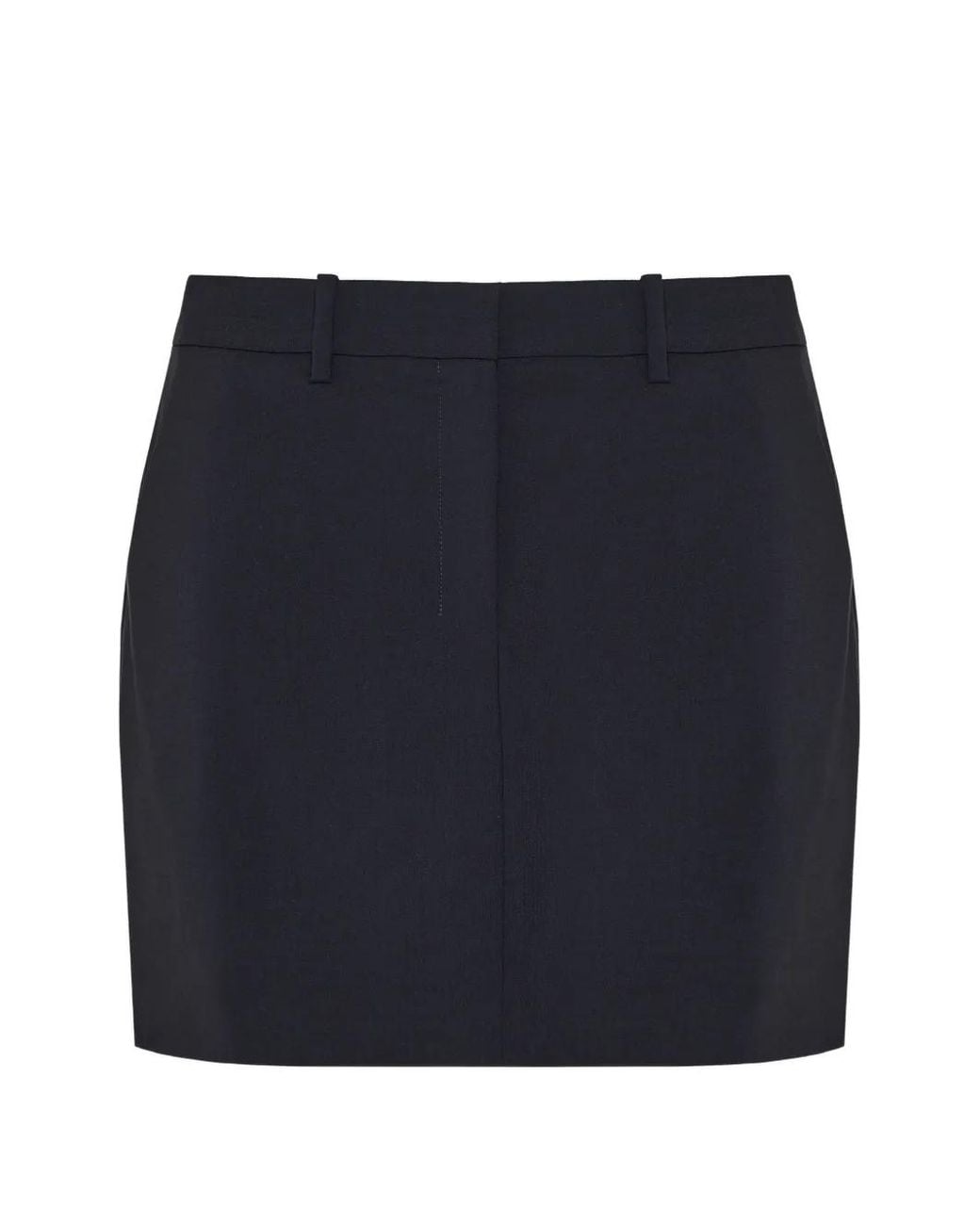 Theory Blue Mini Skirt
