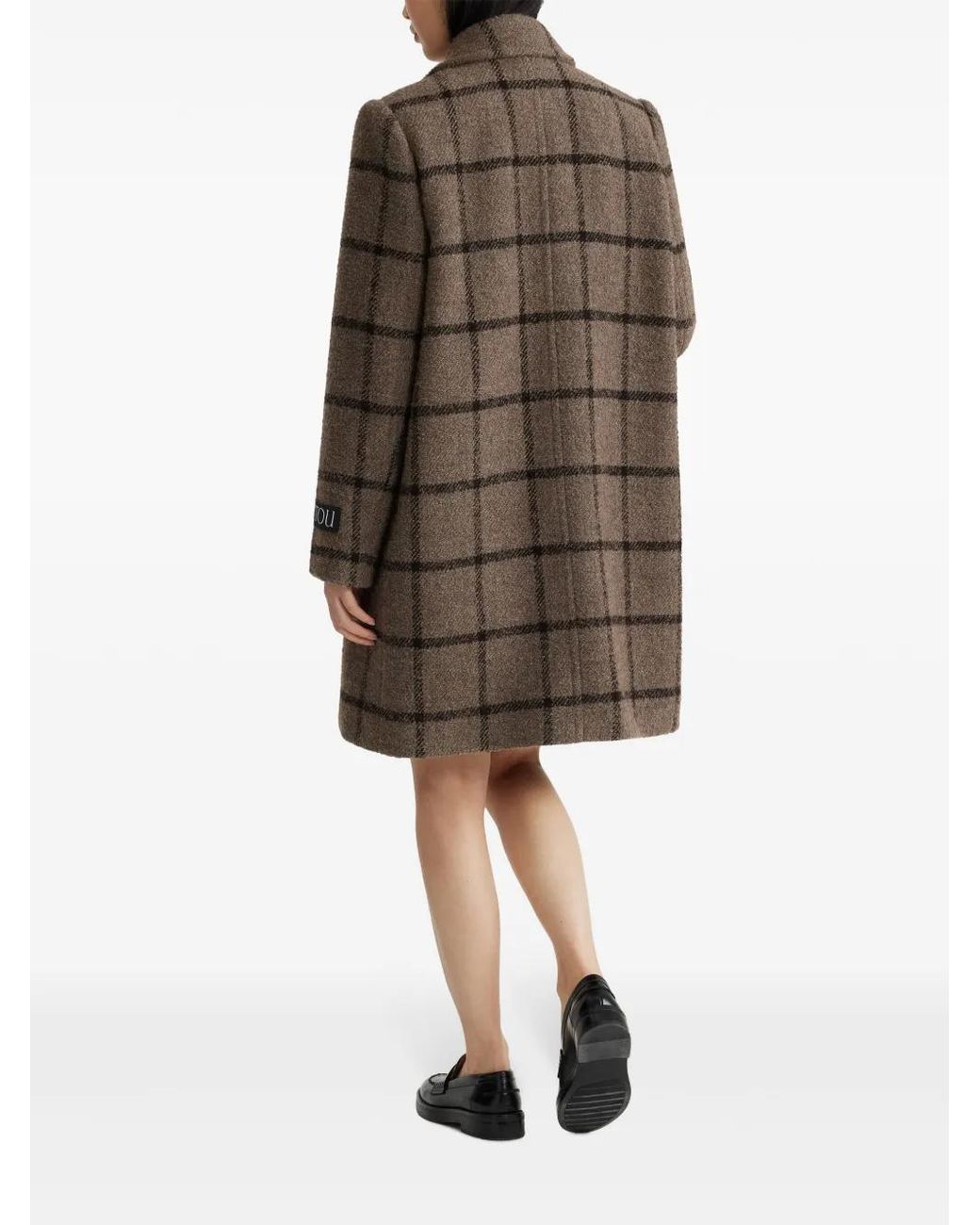 Patou Brown Double-Breasted Coat