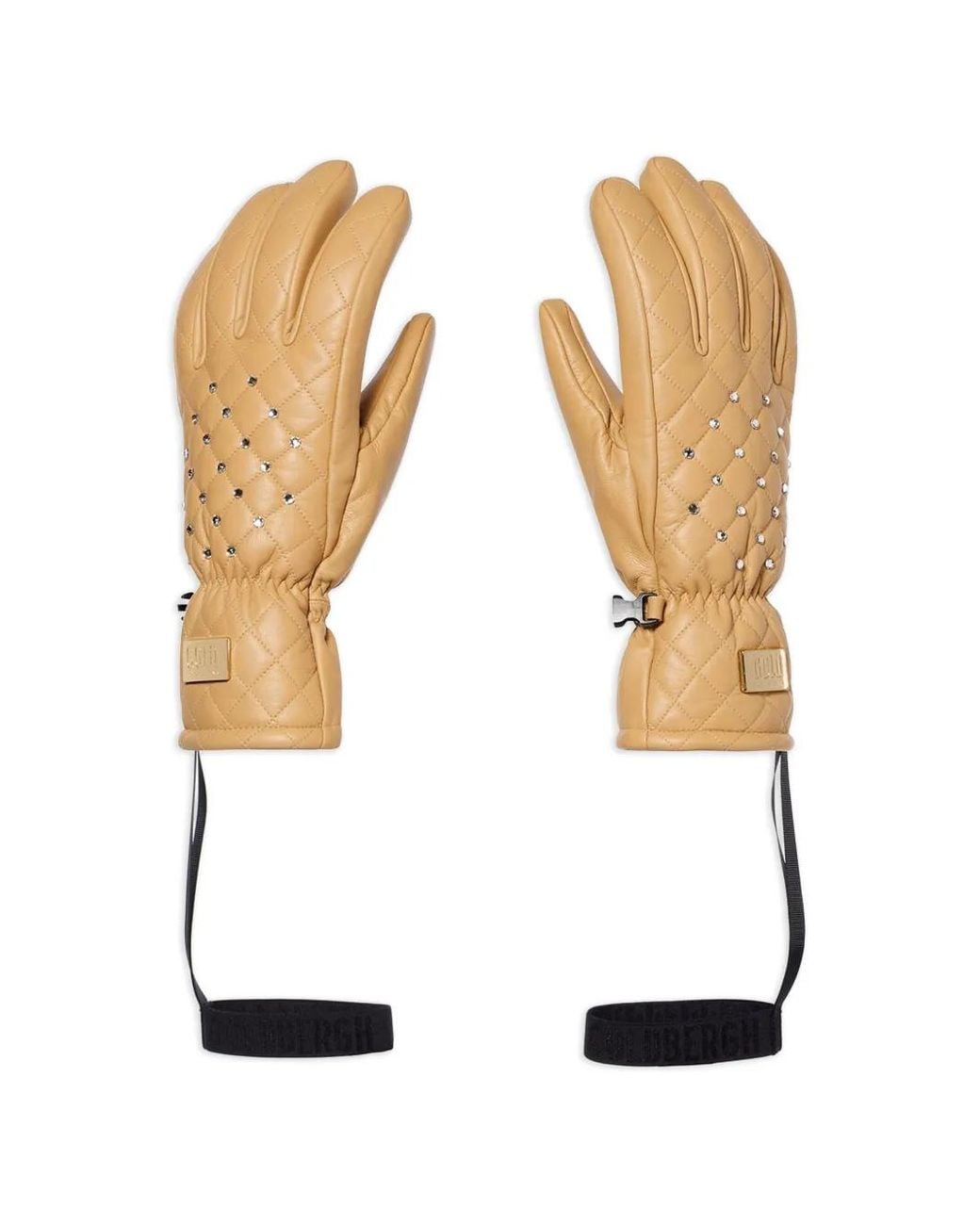 Goldbergh White Glisten Ski Gloves