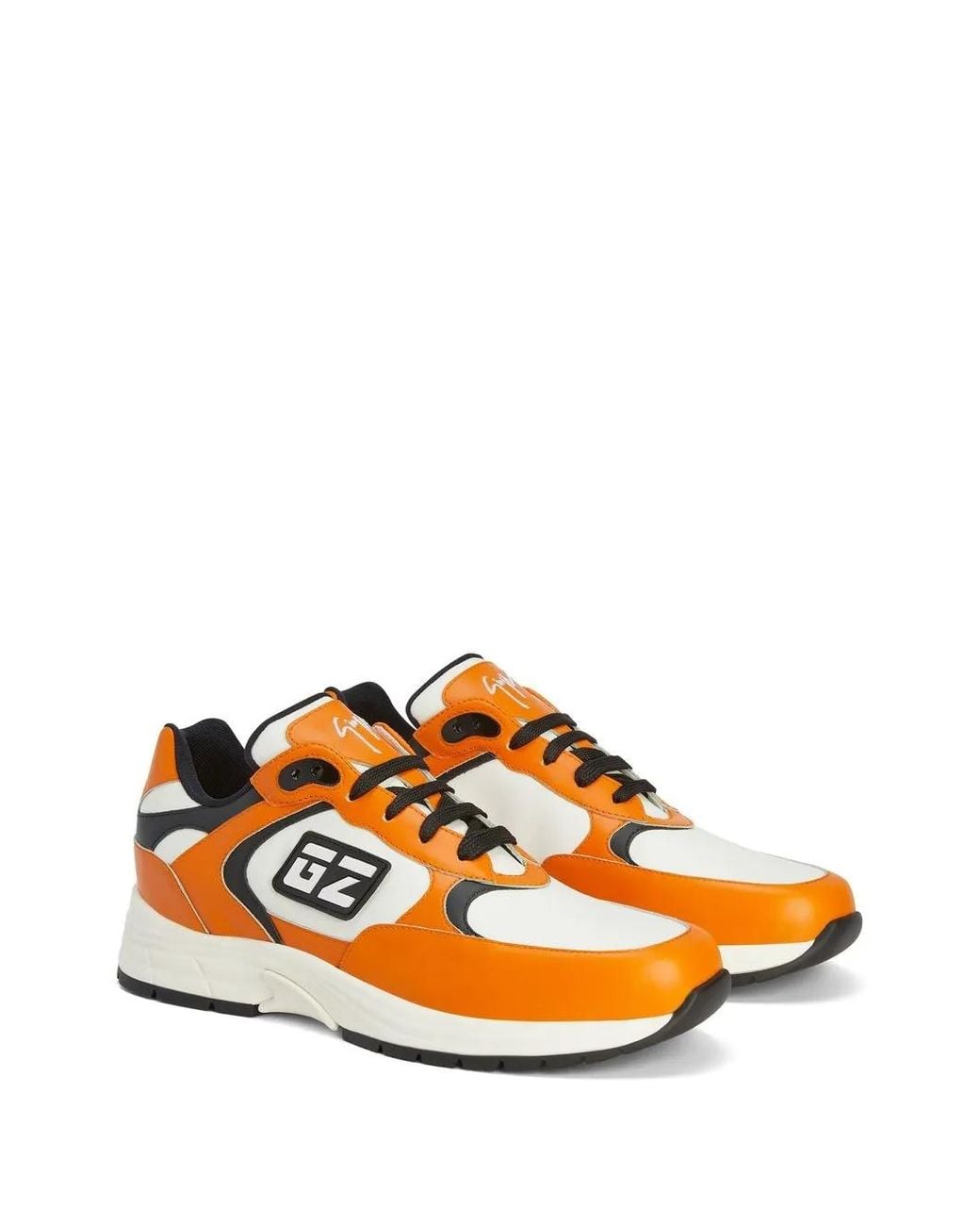 Giuseppe Zanotti Orange Trainers for men