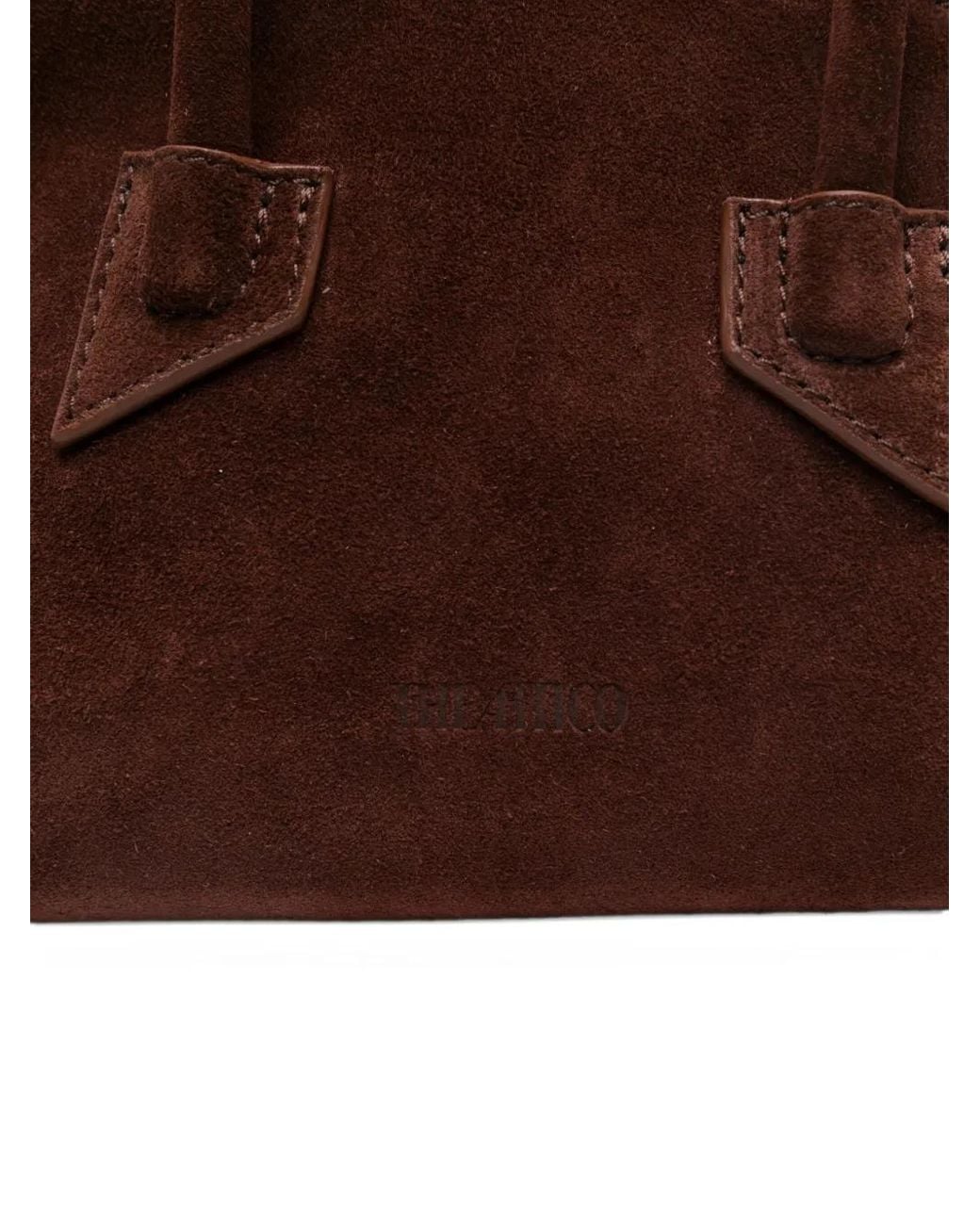 The Attico Brown 'La Passeggiata Mini' Bag