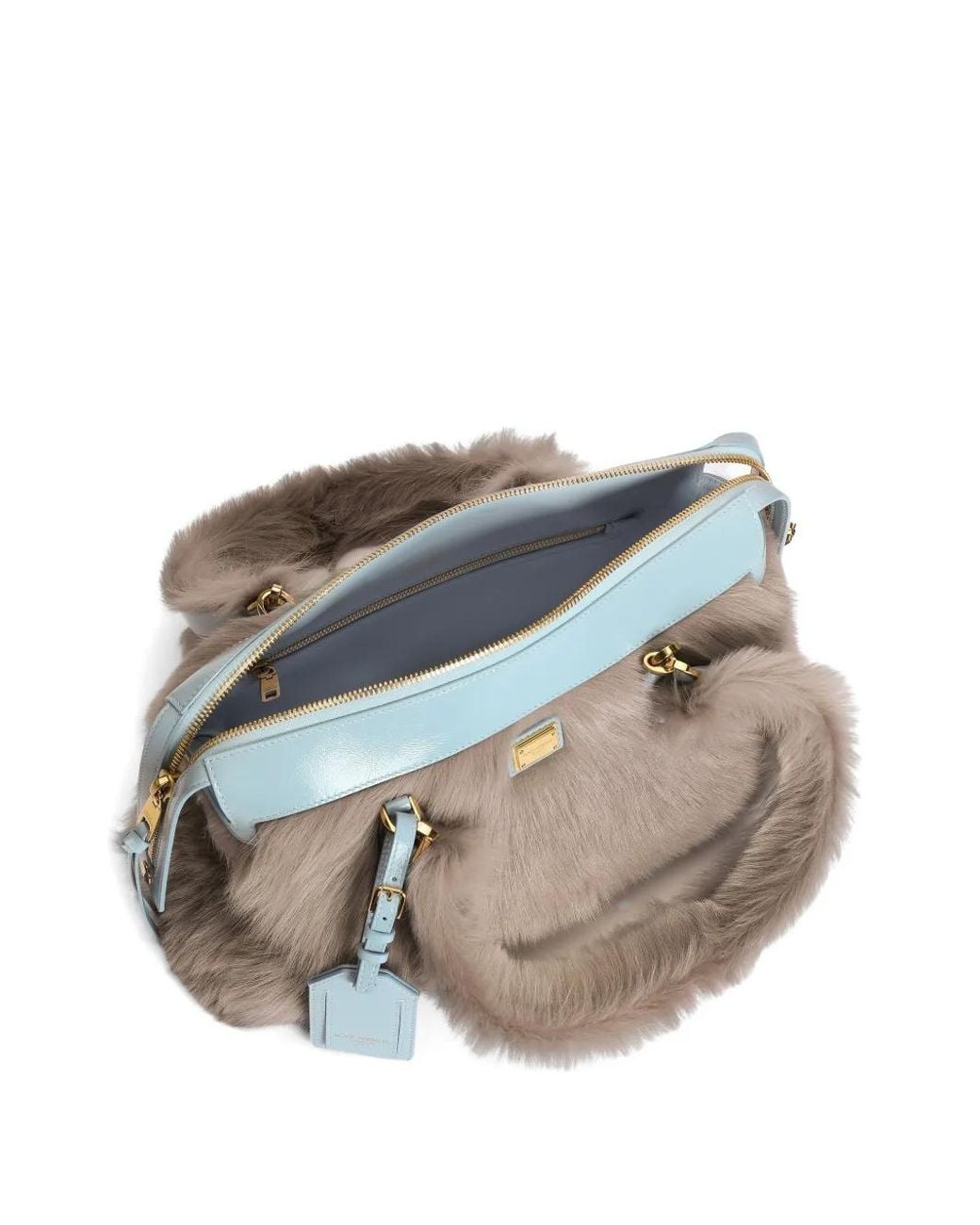 Dolce & Gabbana Gray Vittoria Shoulder Bag
