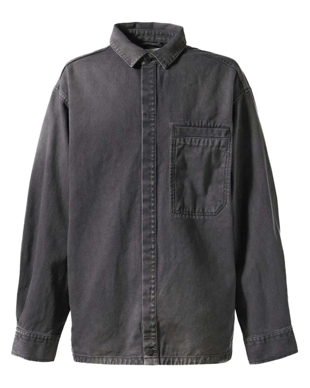 Entire studios Gray Denim Shirt