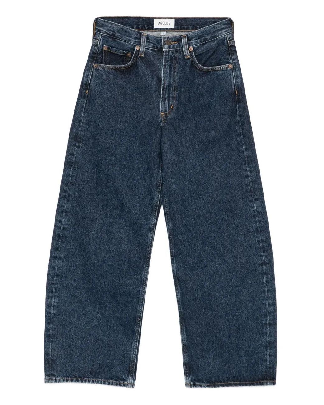Agolde Blue Five-Pocket Jeans
