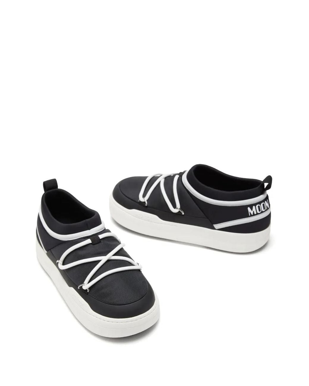 Moon Boot Black Shoes Mb Park Icon