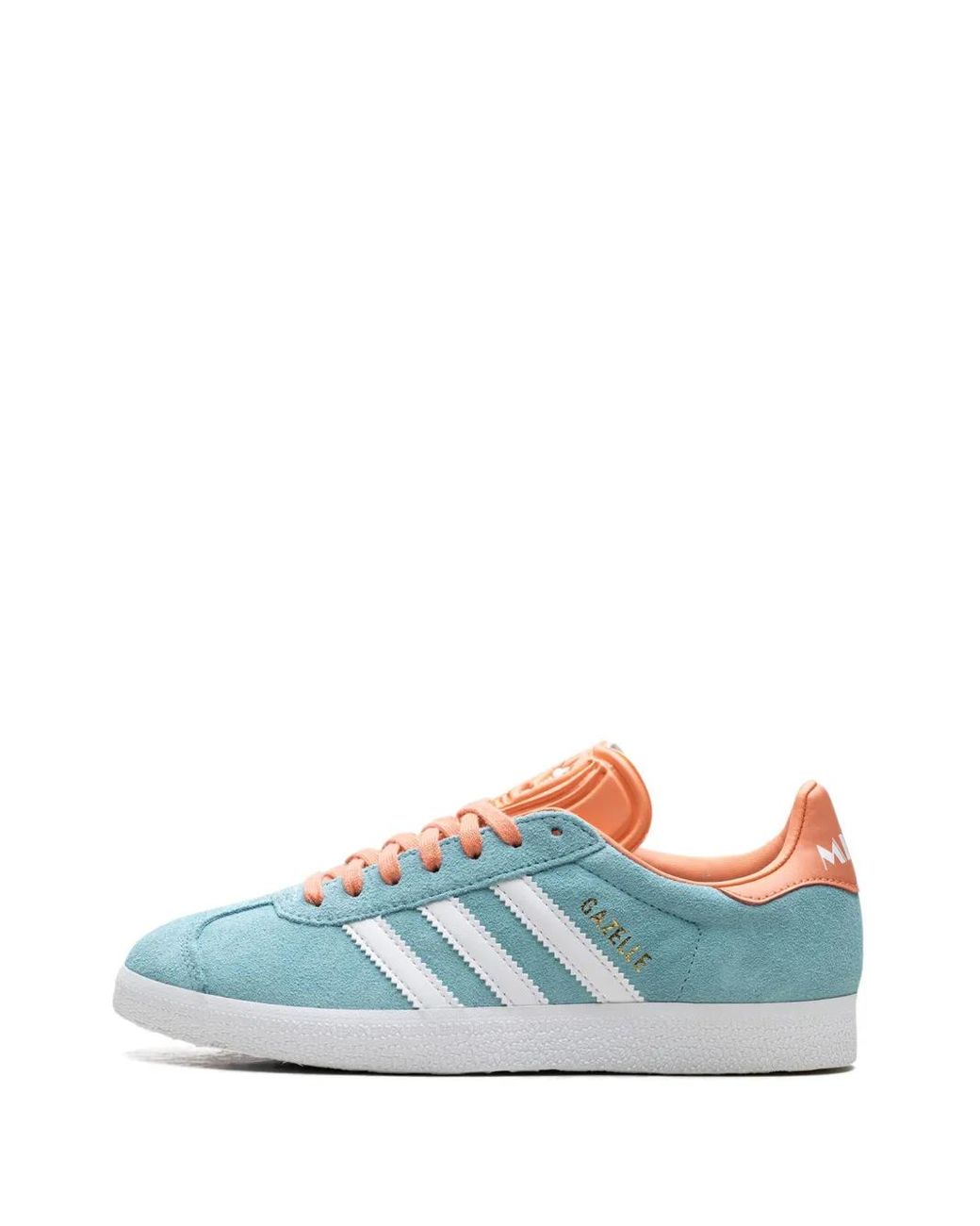 Adidas Blue X Inter Miami Fc Gazelle Sneakers