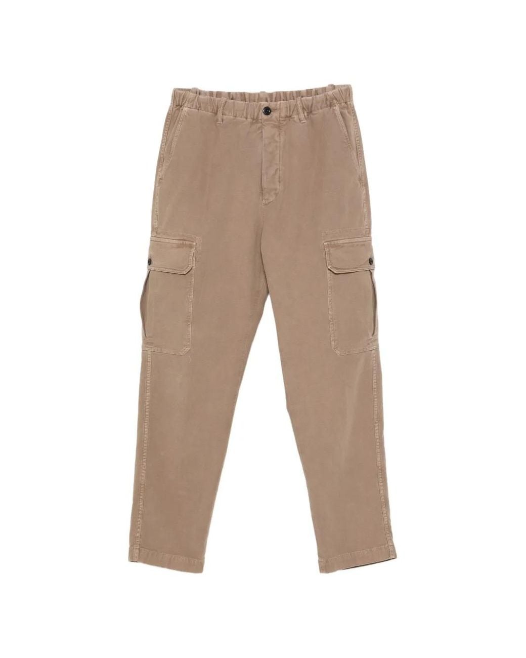 Incotex White Cargo Trousers for men