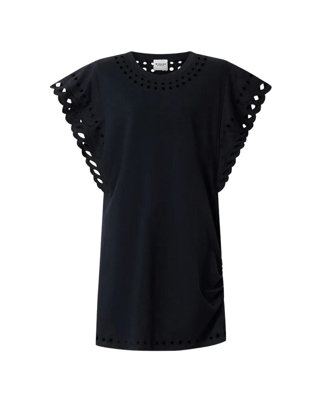 Isabel Marant Black Isabel Marant Etoile Marant Étoile Orlane Cotton Dress