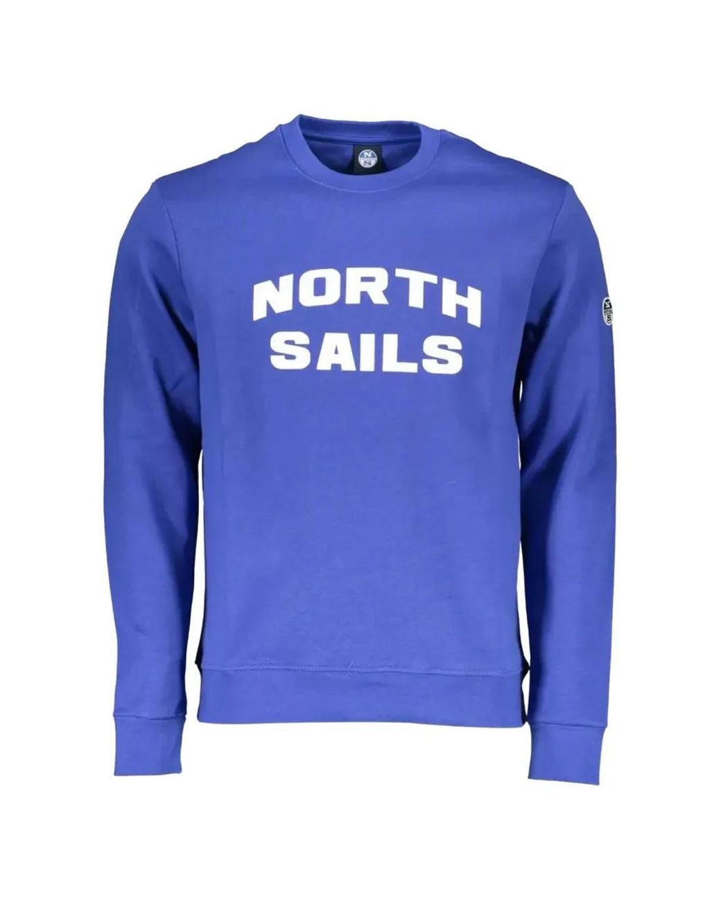 North Sails Blue Sweat À Col Rond for men