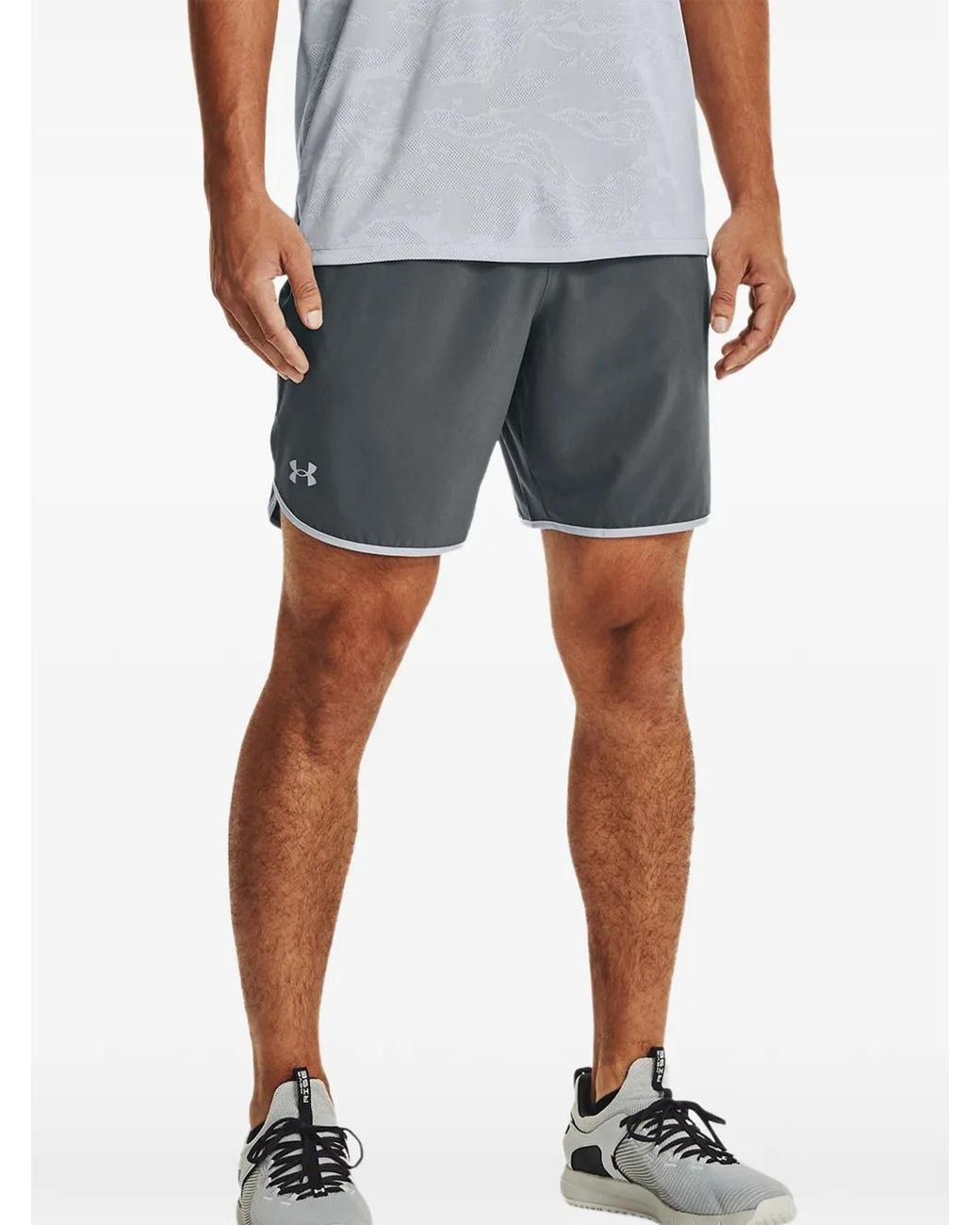 Under Armour Blue Hitt Woven Training Shorts for men