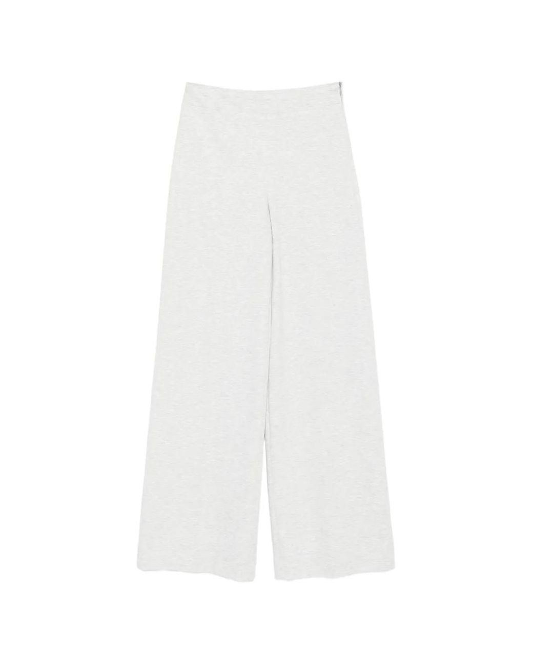 Drykorn White Before Wide-Leg Palazzo Pants