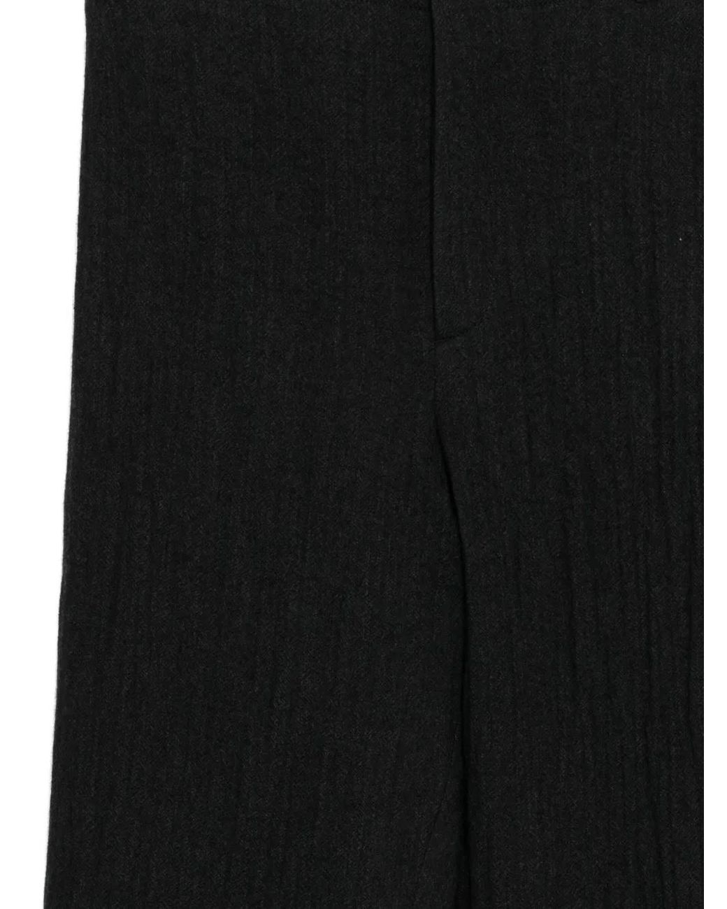 Forme D'expression Black Tapered Trousers for men