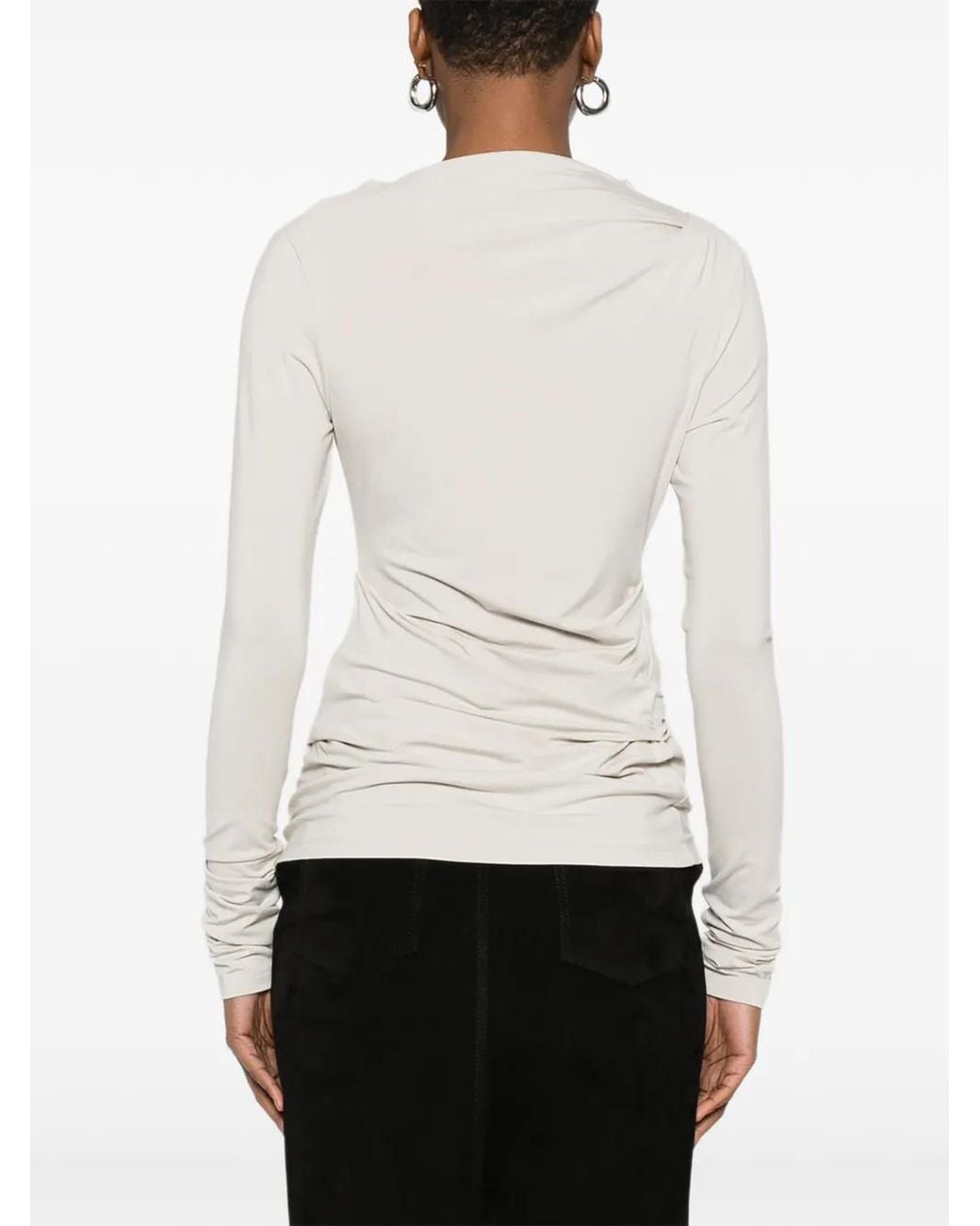 Entire studios White Drape Top