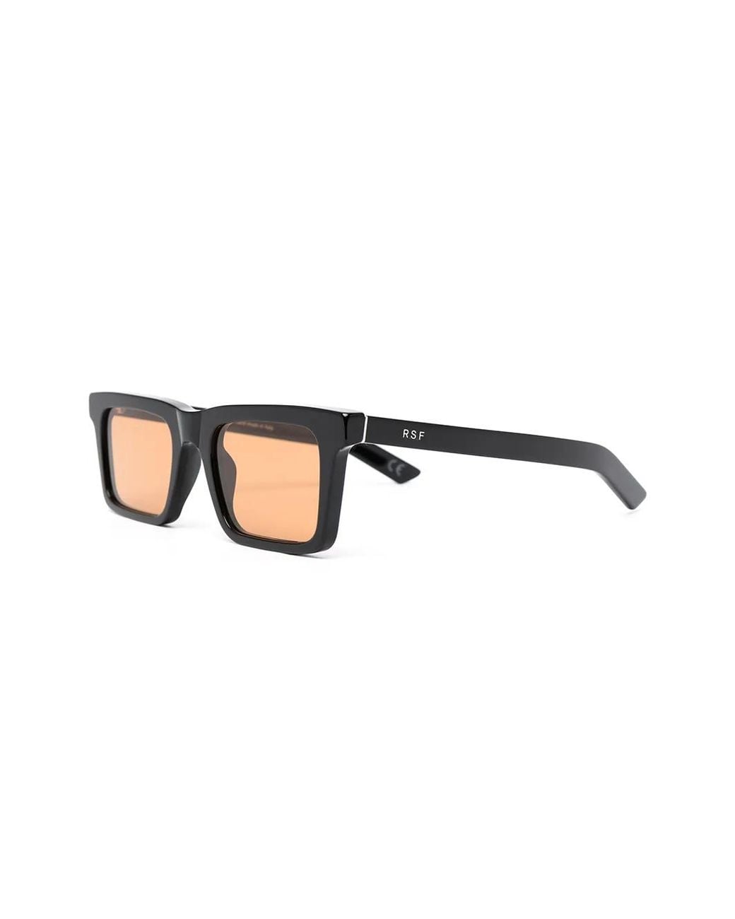 Retrosuperfuture Brown Rectangle-Frame Sunglasses