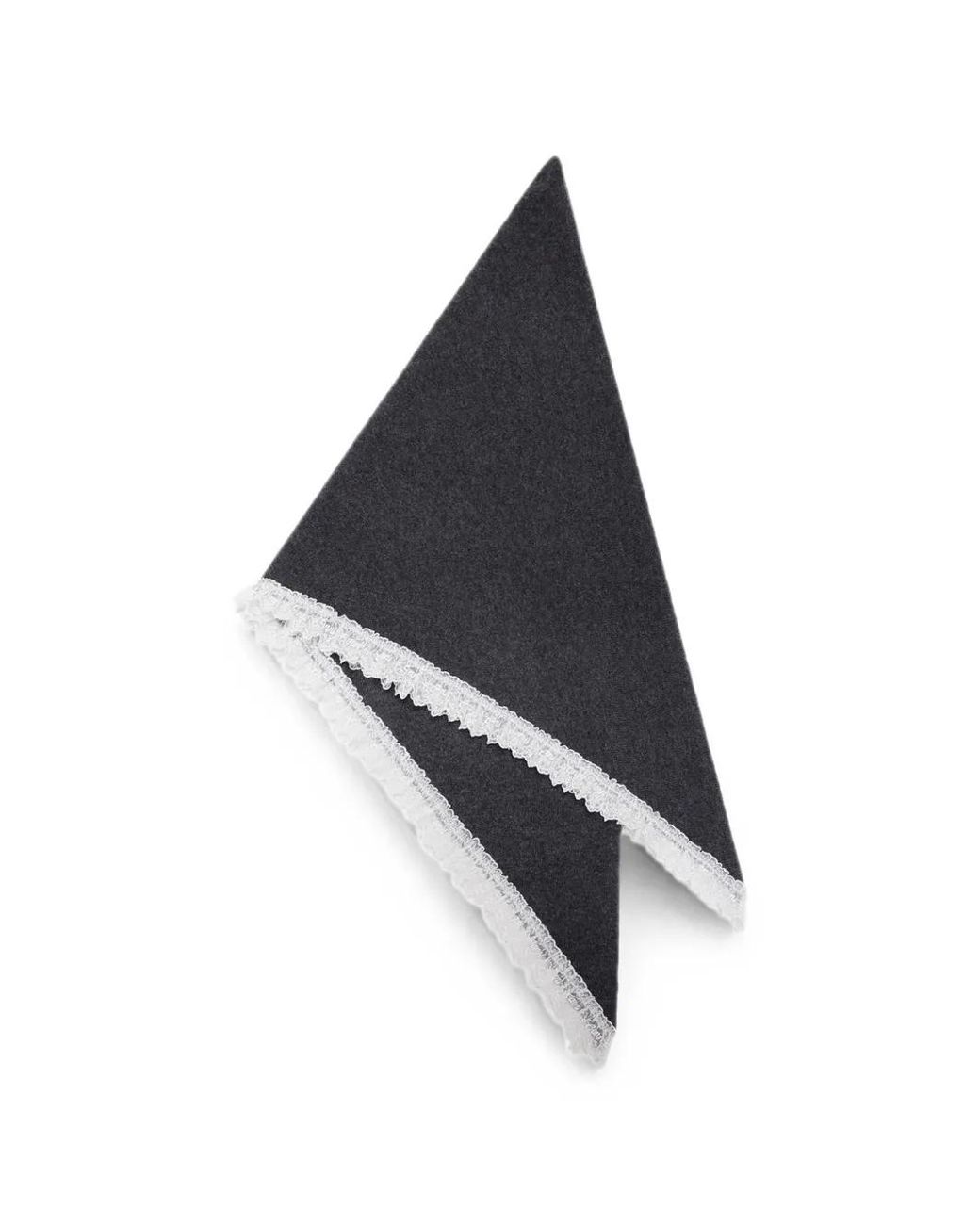 Ganni Black Scarf