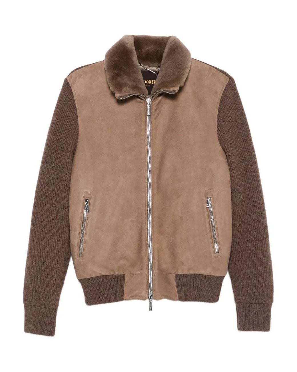 Moorer Jacke Mit Reißverschluss in Brown für Herren