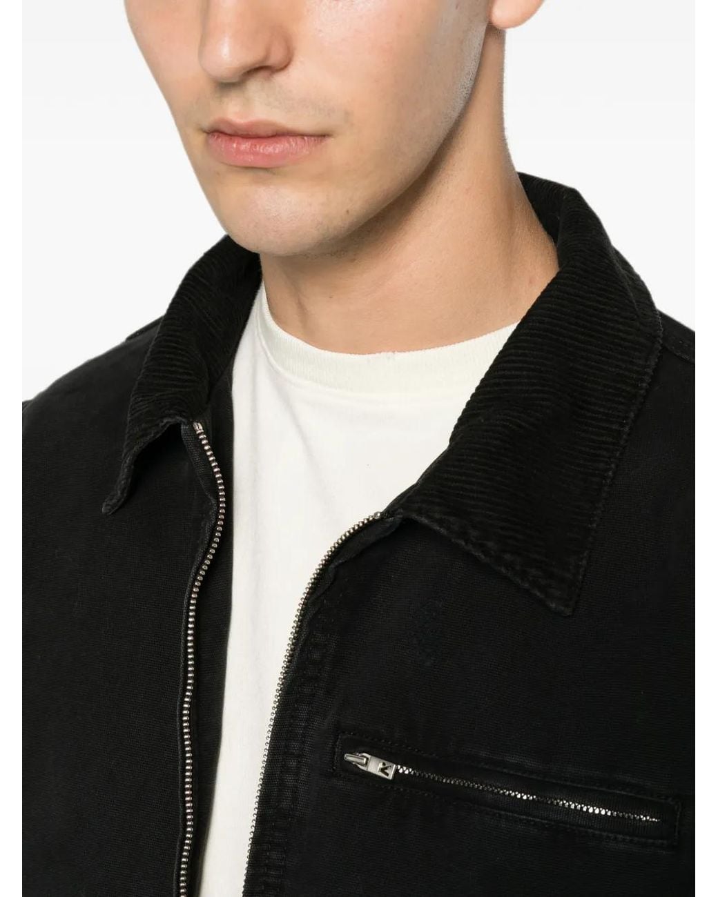 Represent Black Zip-Up Jacket for men