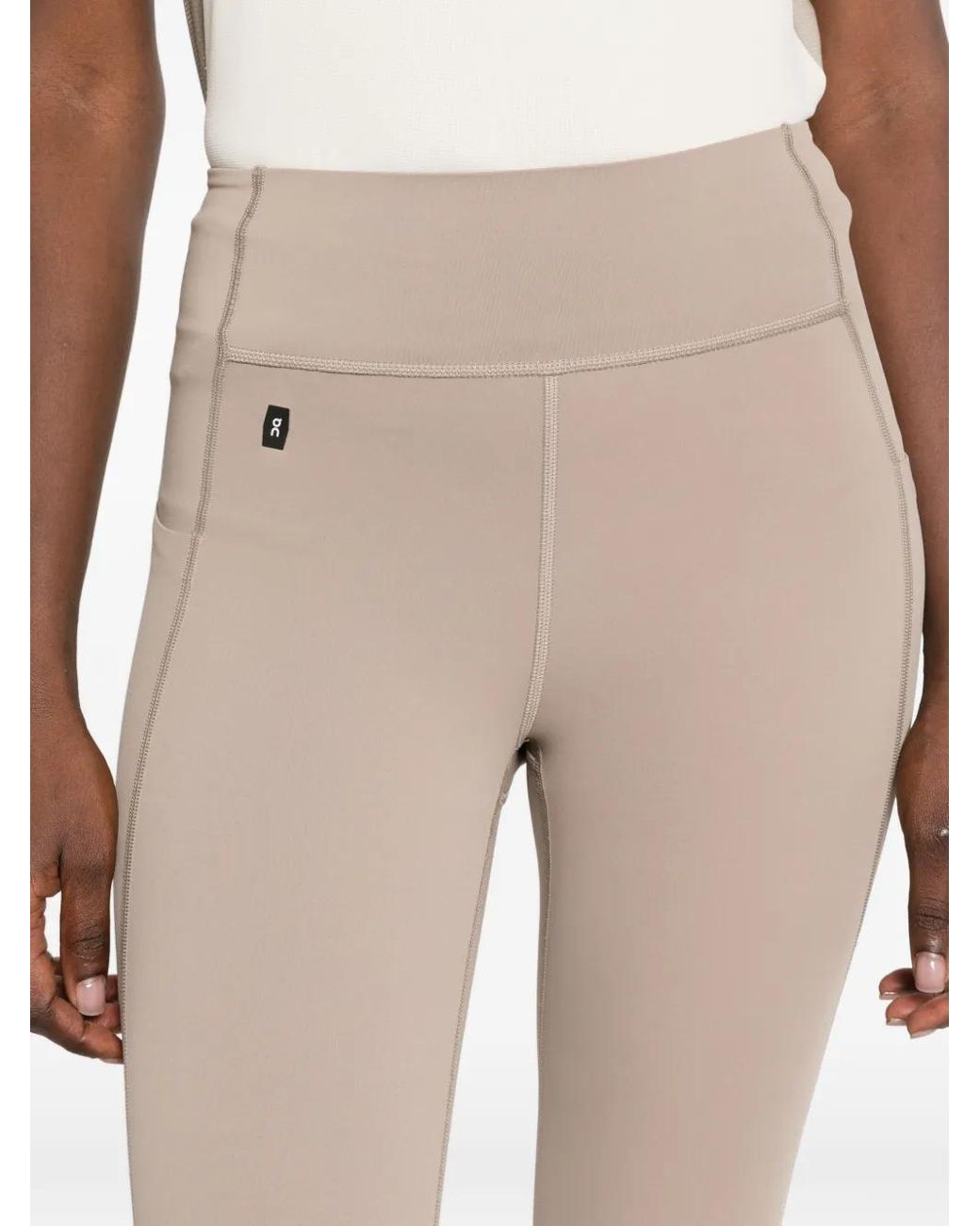 On Shoes Train Legging in het Natural