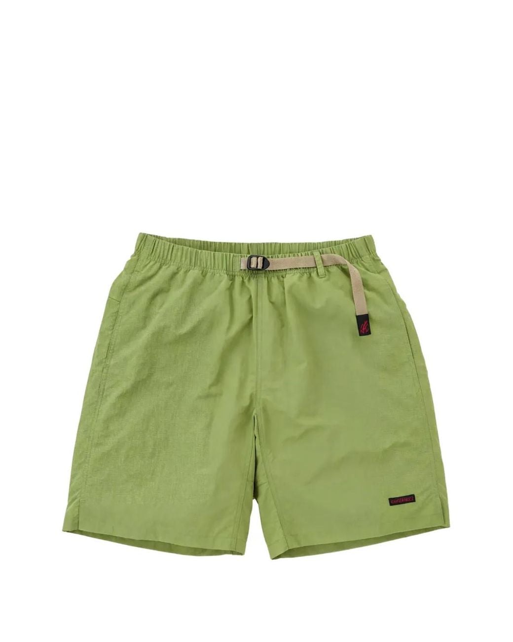 Gramicci Green Belted Swim Shorts for men