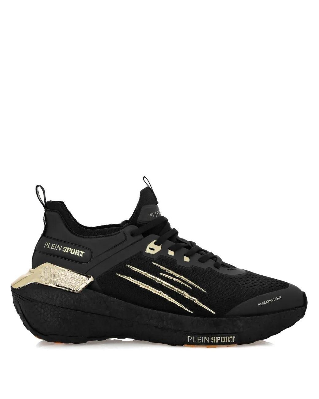 Philipp Plein Black Runner Ps Extra Light Sneakers