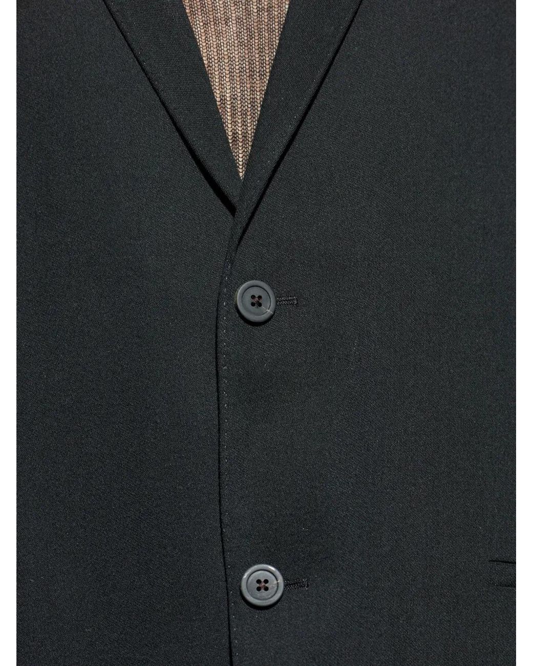Rick Owens Black Concordian Jacket for men